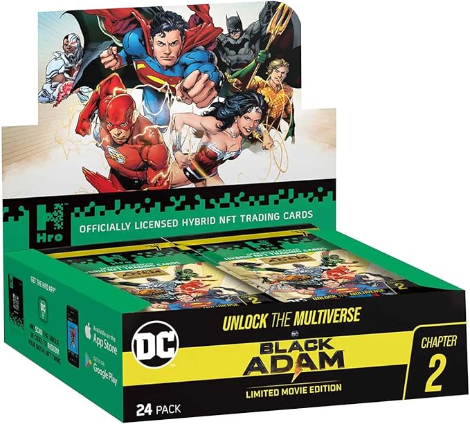 DC Black Adam 24-Pack Mega Booster Box – Heroes and Games