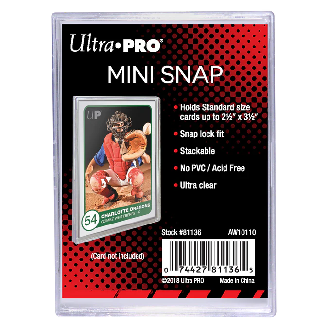 Ultra Pro Mini Snap Holder – Heroes and Games