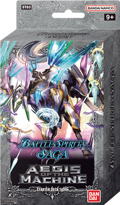 Battle Spirits Sage Card Game: Starter Deck 03- Aegis of The Machine [BSSSD03]