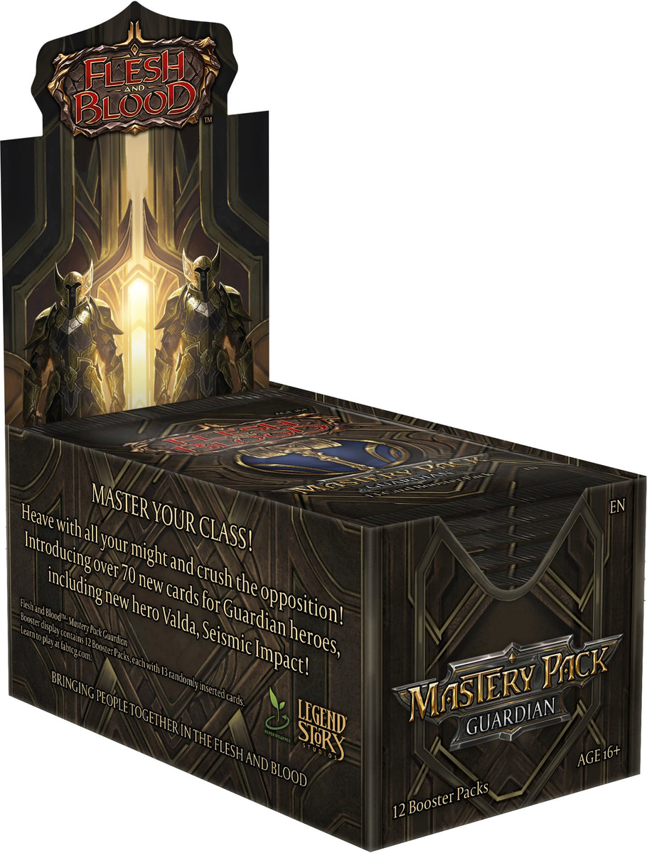 Flesh and Blood Mastery Pack Guardian Booster Box – Heroes and Games