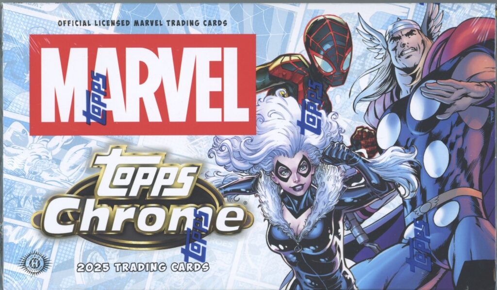 topps chrome marvel booster box 2025 Topps Chrome Marvel Studios Blaster Box