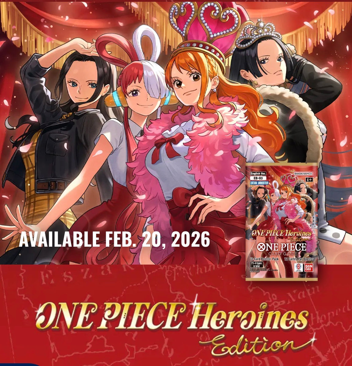 One Piece Heroines Booster Box EB-03 – Heroes and Games