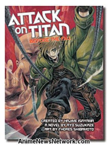 Attack On Titan: Before the Fall (Novel)