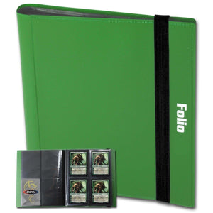 BCW Folio 4-Pocket Album Binder - Green