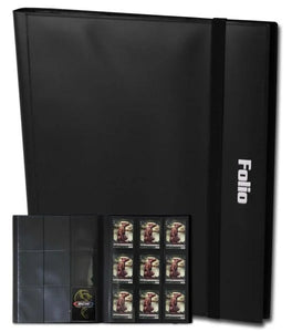 BCW Folio 9-Pocket Album Binder - Black