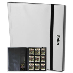 BCW Folio 9-Pocket Album Binder - White