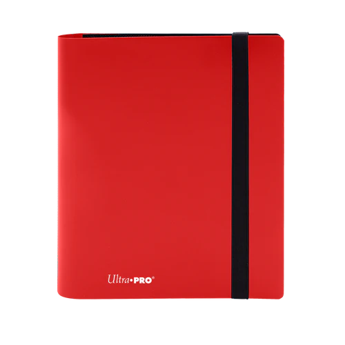 Ultra Pro Apple Red 4-Pocket Portfolio Binder