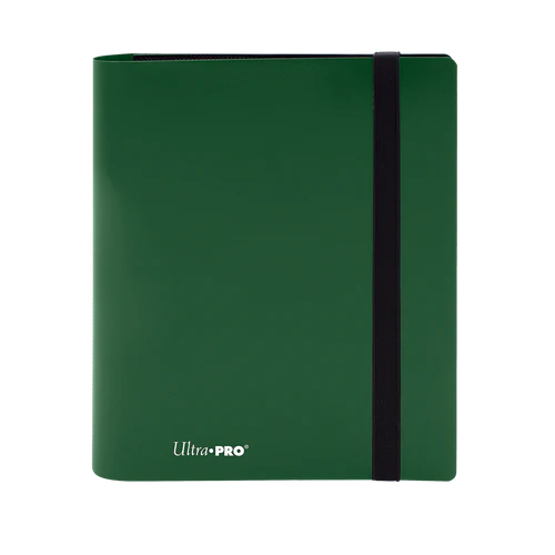 Ultra Pro Forest Green 4-Pocket Portfolio Binder