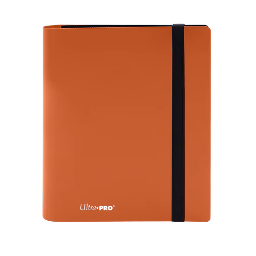 Ultra Pro Pumpkin Orange 4-Pocket Portfolio Binder