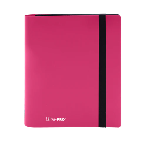 Ultra Pro Hot Pink 4-Pocket Portfolio Binder