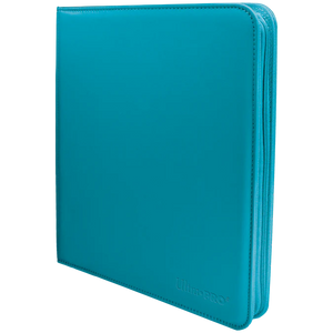 Vivid 12 Pocket Zippered Pro Binder Teal