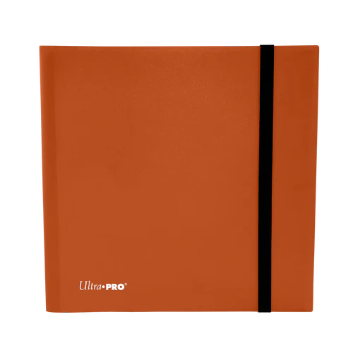 Ultra Pro Pumpkin Orange 12-Pocket Pro Binder Portfolio Eclipse