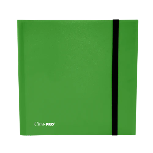 Ultra Pro Lime Green 12-Pocket Pro Binder Portfolio Eclipse