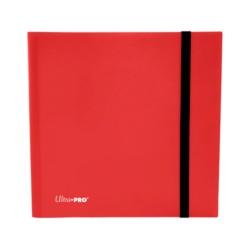 Ultra Pro Apple Red 12-Pocket Pro Binder Portfolio Eclipse