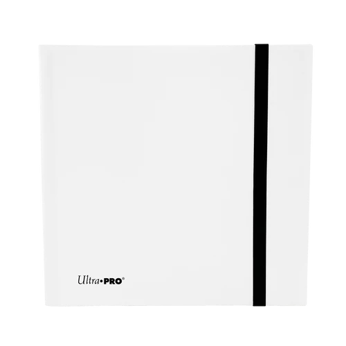Ultra Pro Arctic White 12-Pocket Pro Binder Portfolio Eclipse