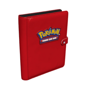 pokemon cards holder binder Ultra Pro Pokemon Premium Snap Binder Red – Heroes and Games