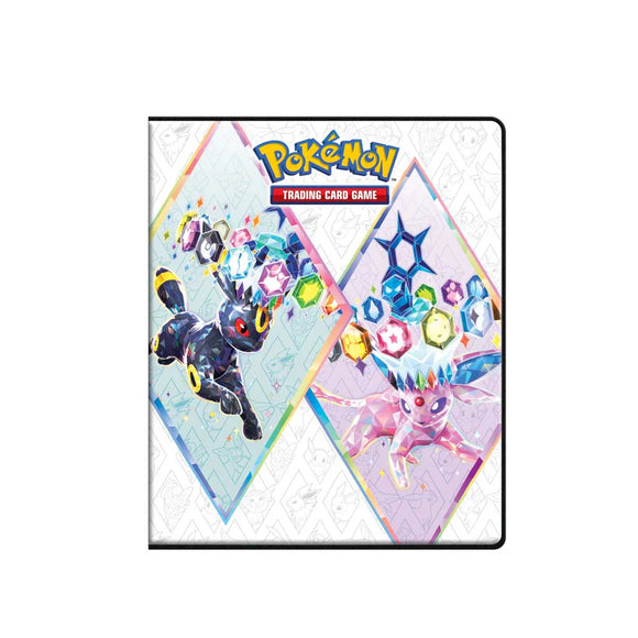 Ultra Pro Scarlet and Violet Prismatic Evolutions 4-Pocket Portfolio B Heroes and Games Ultra Pro Scarlet and Violet Prismatic Evolutions 4-Pocket Portfolio B Heroes and Games