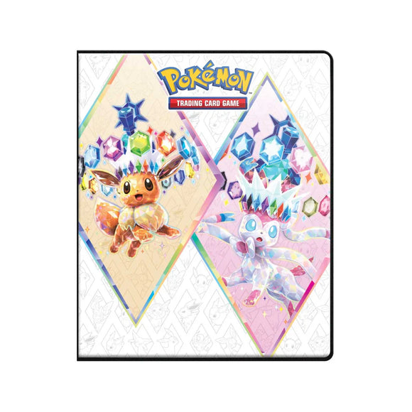 card portfolio binder Ultra Pro Scarlet and Violet Prismatic Evolutions 9-Pocket Portfolio B – Heroes and Games