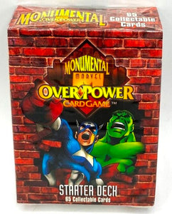 Marvel Overpower Monumental Starter Deck