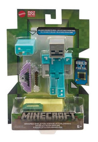 Minecraft Armored Skeleton 3.25in Core Figure Wave 2