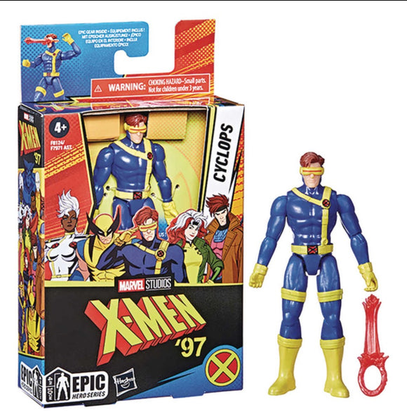X-Men 97 Epic Hero Series 4in Cyclops Action Figure