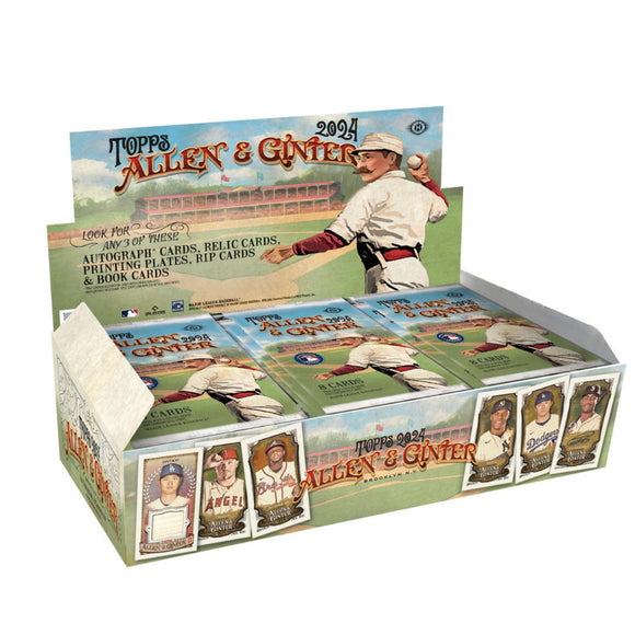 2024 Topps Allen & Ginter Baseball Hobby Box - Releases October 30th, 2024!