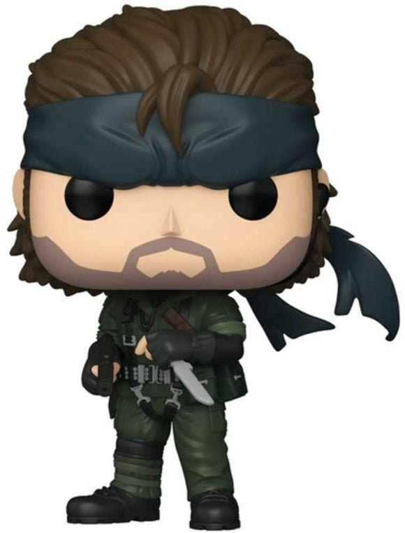 Pop Games Metal Gear Naked Snake Figure