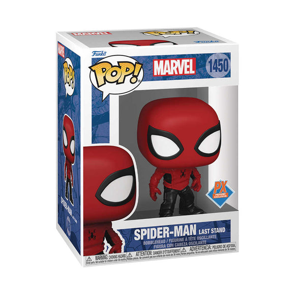 Pop Marvel Spider Man Last Stand Previews Exclusive Vinyl Figure