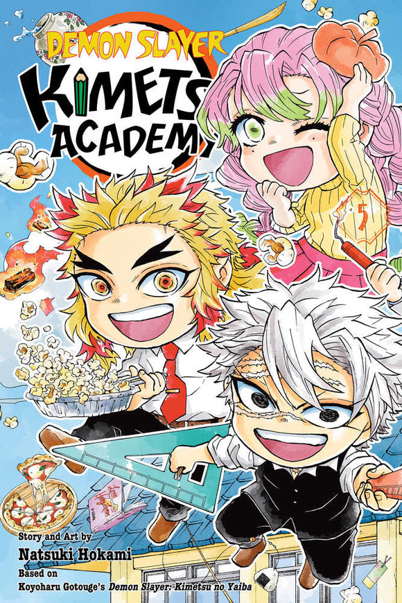 Demon Slayer Kimetsu Academy Graphic Novel Volume 05