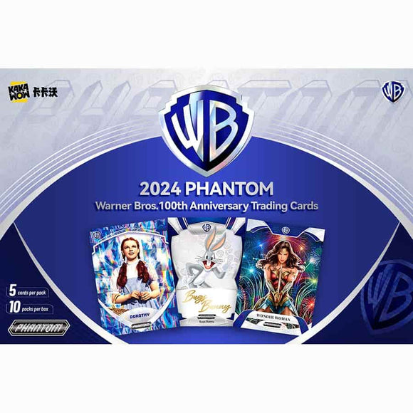 2024 Kakawow Phantom Warner Bros 100th Anniversary Trading Card Booster Box