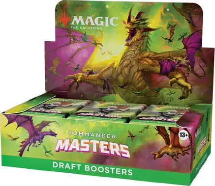 Magic The Gathering: Commander Masters Draft Booster Box