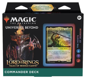 Magic The Gathering: Lord of the Rings Tales of Middle-Earth The Hosts of Mordor Commander Deck
