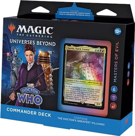Magic: the Gathering Universes Beyond: Doctor Who Masters of Evil Commander Deck