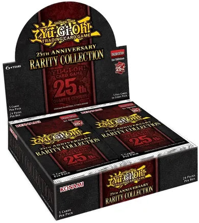 Yu-Gi-Oh! 25th Anniversary Rarity Collection Booster Box - Releases November 3rd, 2023!