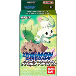 Digimon Double Typhoon Advanced Starter Deck (ST-17) - Releases March 8th, 2024!