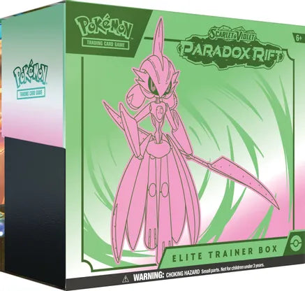 Pokemon: Scarlet and Violet Paradox Rift Elite Trainer Box [Iron Valiant]