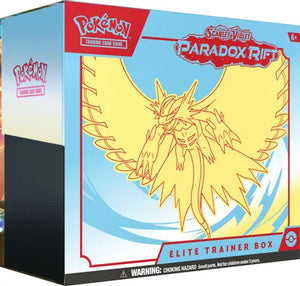 Pokemon: Scarlet and Violet Paradox Rift Elite Trainer Box [Roaring Moon]
