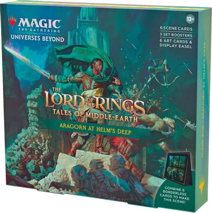 Magic: the Gathering The Lord of the Rings: Aragorn at Helm's Deep Tales of Middle-earth Scene Box