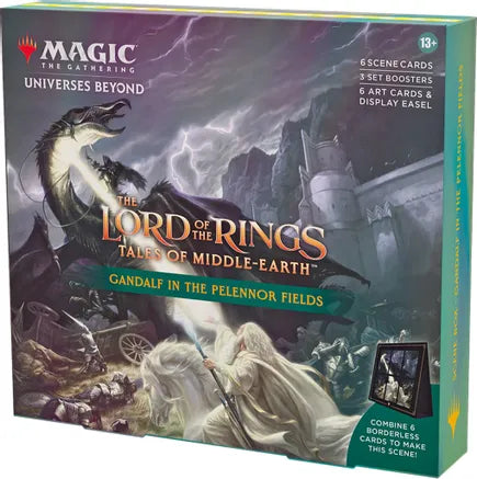 Magic: the Gathering The Lord of the Rings: Gandalf in the Pelennor Fields Tales of Middle-earth Scene Box