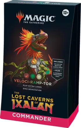Magic: the Gathering The Lost Caverns of Ixalan Veloci-Ramp-Tor Commander Deck