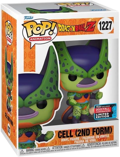 Funko Pop Cell (2nd Form) 2022 Fall Convention Exclusive Limited Edition Vinyl Figure