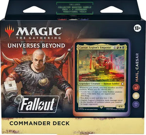 Magic the Gathering: Universes Beyond: Fallout Hail, Caesar Commander Deck - Releases March 8th, 2024!
