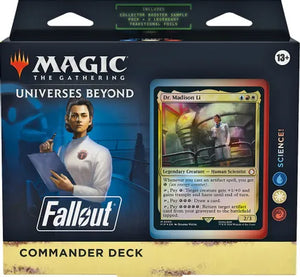 Magic the Gathering: Universes Beyond: Fallout Science! Commander Deck - Releases March 8th, 2024!