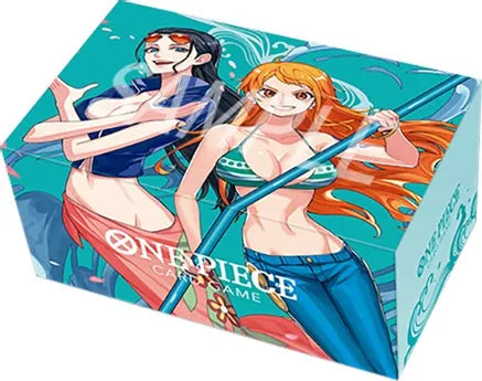 One Piece Card Game: Nami and Robin Storage Box - Bandai Deck Box