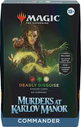Magic the Gathering: Murders at Karlov Manor Commander Deck - Deadly D Heroes and Games Magic the Gathering: Murders at Karlov Manor Commander Deck - Deadly D Heroes and Games