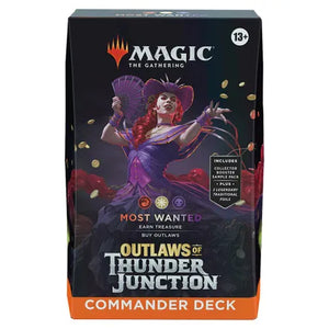 Magic: The Gathering: Outlaws of Thunder Junction Commander Deck - Most Wanted