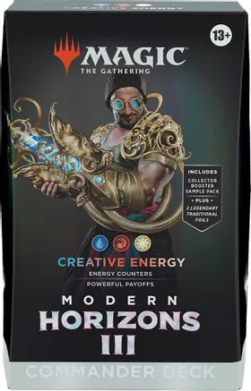 Magic: The Gathering Modern Horizons 3 Commander Deck - Creative Energy - Releases June 14th, 2024!