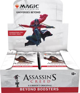 Universes Beyond: Assassin's Creed Beyond Booster Display