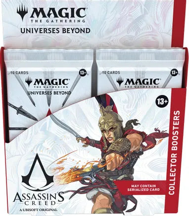 Universes Beyond: Assassin's Creed Collector Booster Display