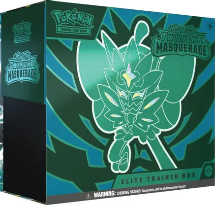 Pokémon: Twilight Masquerade Elite Trainer Box (SV06) - Releases May 24th, 2024!